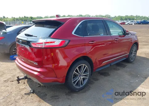 2019 Ford Edge Titanium from USA, damaged, VIN 2FMPK4K92KBB03901